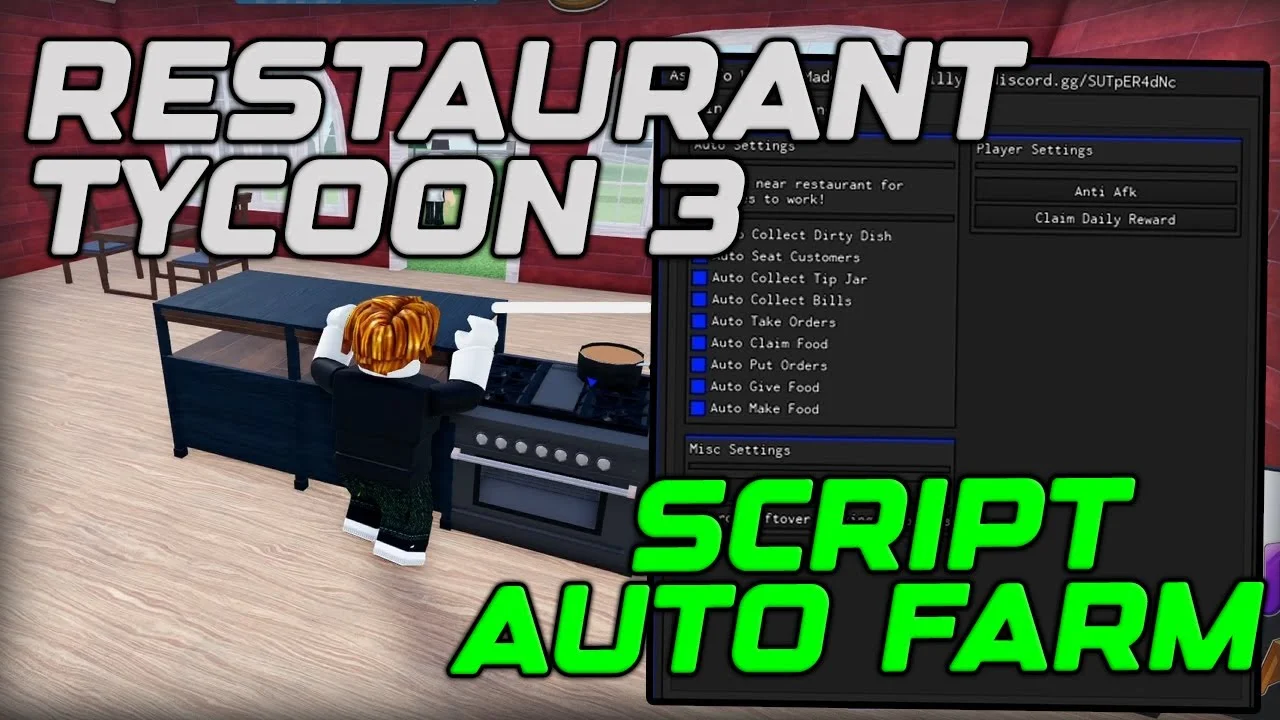 restaurant tycoon 3 script auto farm