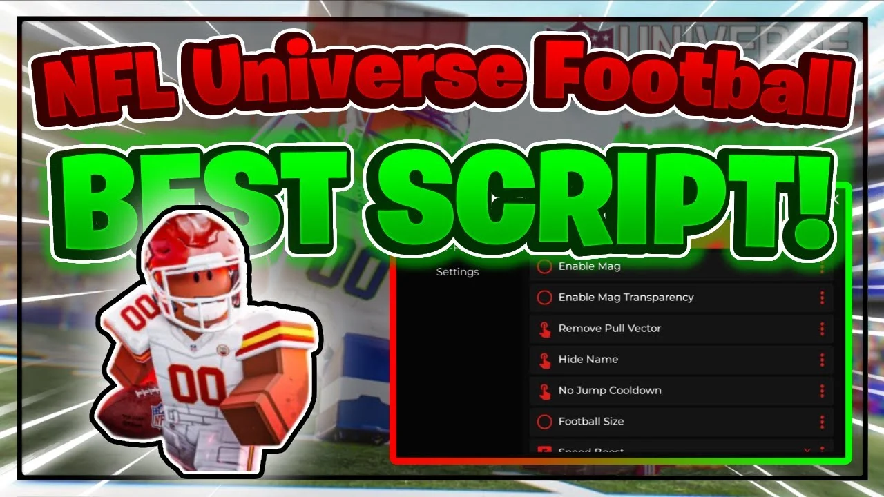 nfl universe football best script