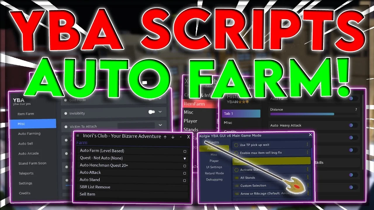yba scripts auto farm