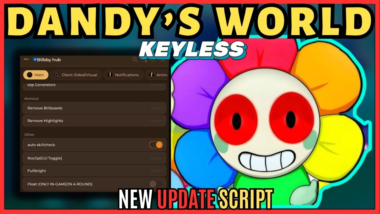 dandys world keyless script new update