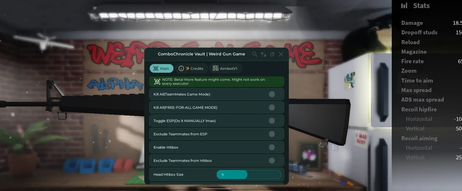 weird gun game script