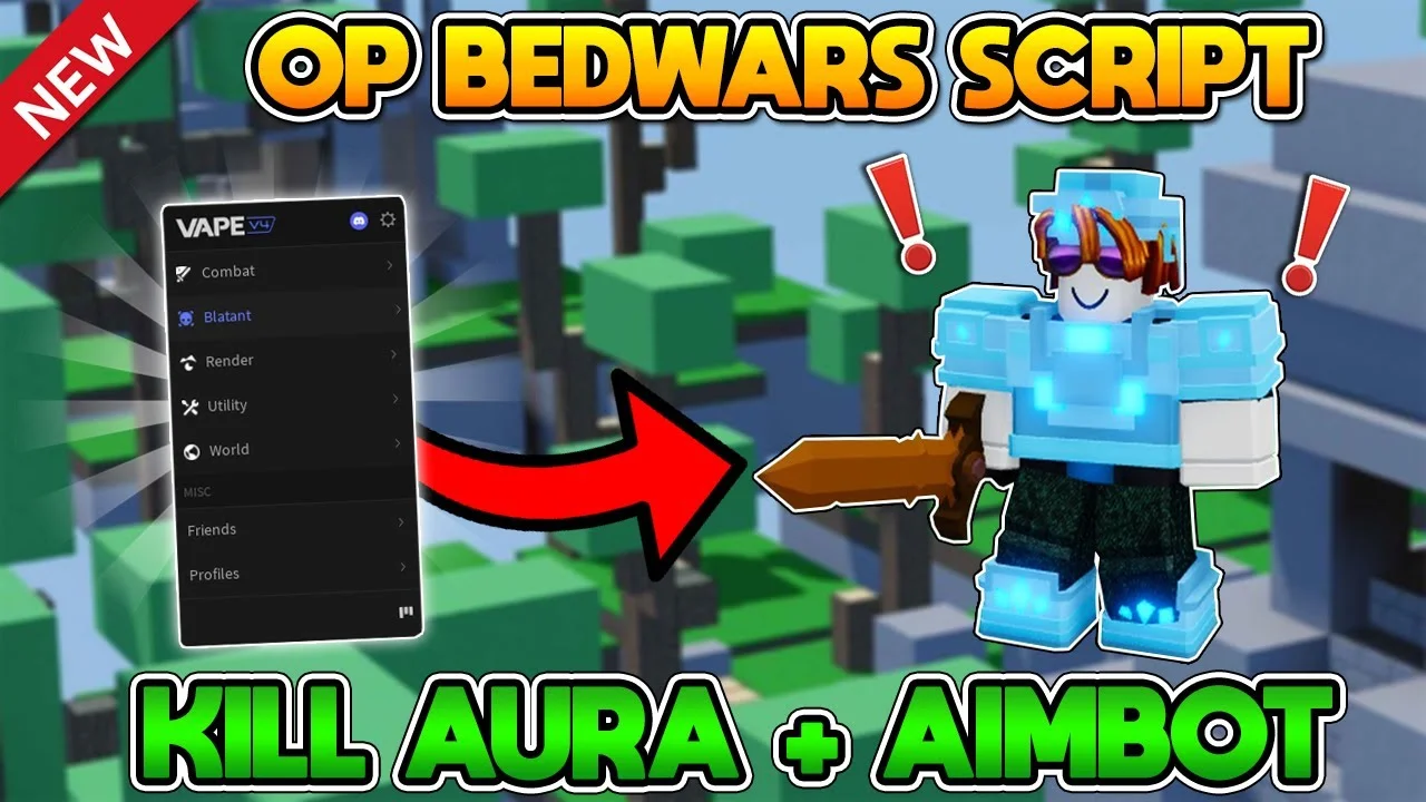 op bedwars script kill aura + aimbot
